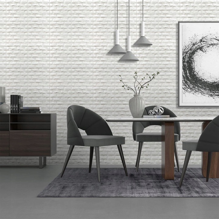 20x PANELE 3D ŚCIENNE SAMOPRZYLEPNE CEGŁA TAPETA 77 x 70cm PIANKA XPE
