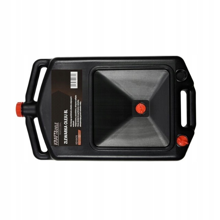 ZLEWARKA DO OLEJU 8L ZBIORNIK MISA POJEMNIK Z KORKIEM DO SPUSZCZANIA PŁYNÓW