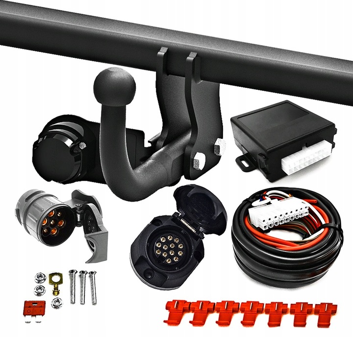 Hak holowniczy Citroen Berlingo 2 2008 L1 4380mm + Moduł 13pin