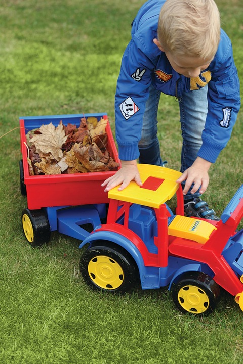 Wader Gigant Traktor Ładowarka z Przyczepą 66300