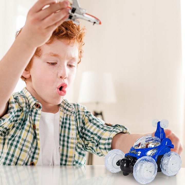 SAMOCHÓD ZDALNIE STEROWANY AUTO TWISTER KASKADER NA PILOTA DLA CHŁOPCA