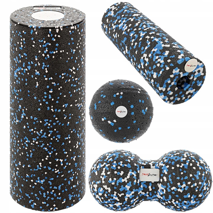 ZESTAW EPP ROLLERÓW DO MASAŻU WAŁEK DUŻY MAŁY PIŁKA POJEDYNCZA DUOBALL 5w1