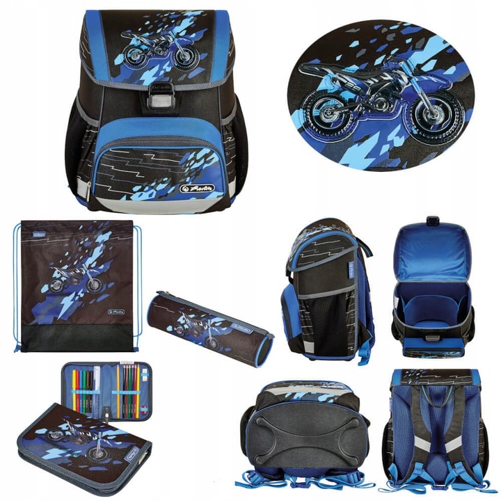 TORNISTER SZKOLNY HERLITZ LOOP PLUS CAMOUCROSS