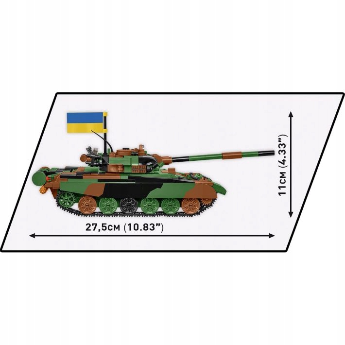 cobi 2624 Czołg T-72M1R ARMED FORCES T-72M1R (PL/UA)