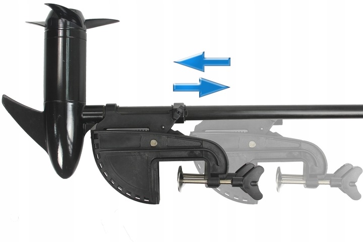 SILNIK ZABURTOWY ELEKTRYCZNY DO ŁODZI 12V 50lbs