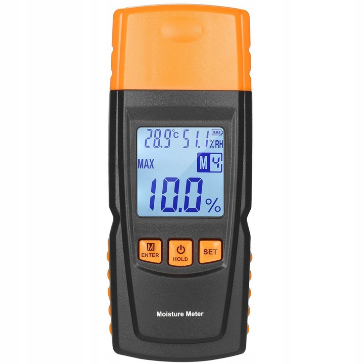 WILGOTNOŚCIOMIERZ DREWNA MIERNIK WILGOCI DRZEWA