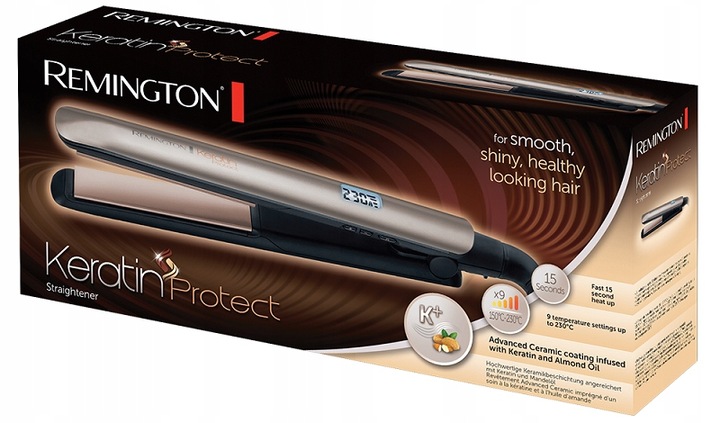 Prostownica Remington S8540 Keratin Protect Etui