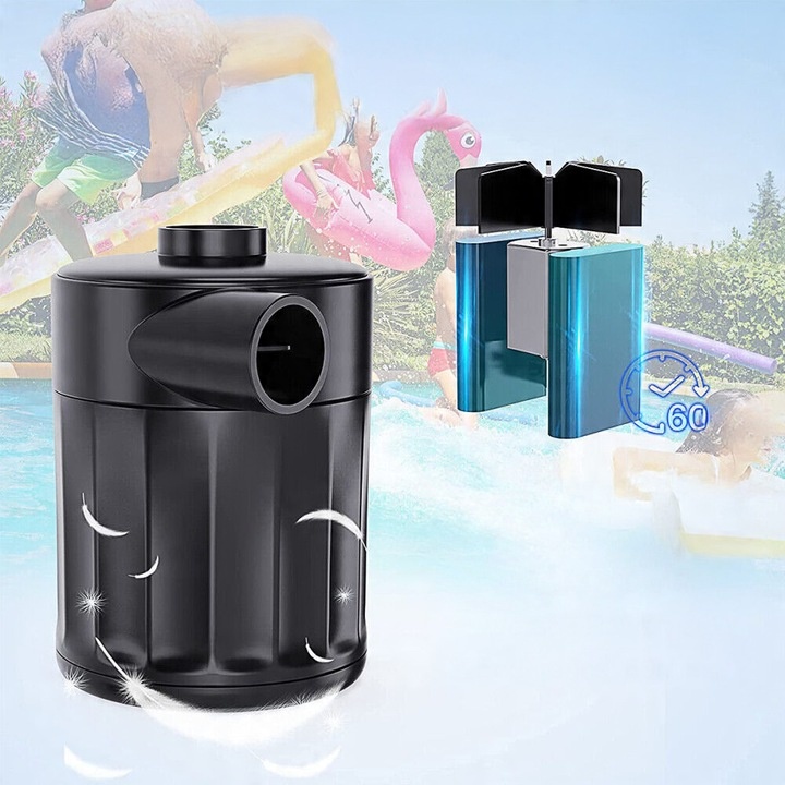 POMPKA AKUMULATOROWA Bezprzewodowa ELEKTRYCZNA do BASENU MATERACA KOMPRESOR