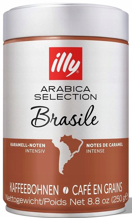 Illy 250GR ARABICA SELECTION BEANS BRAZIL
