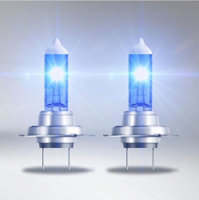 2x H7 OSRAM ZARÓWKI 5500K COOL BLUE BOOST HYPER LED LOOK