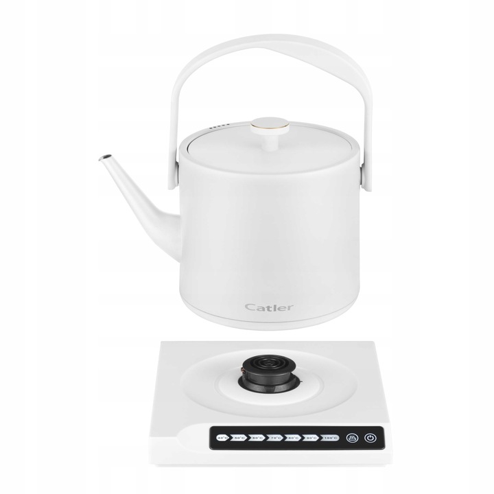 Czajnik Elektryczny Mały RETRO Catler BM500 Biały 0,6L TEMPERATURA 40-100C