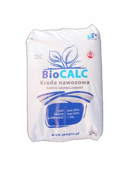 BioCalc 25 KG KREDA NAWOZOWA NAWÓZ GRANULOWANY
