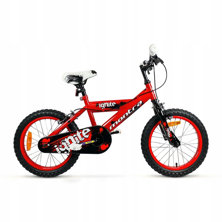Rower dziecięcy SIrox Montra Ignite koło 16 " czerwony