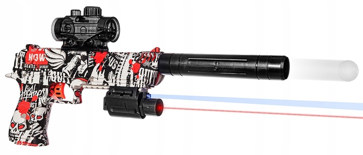 EAGLE KARABIN PISTOLET MP AUTOMAT NA KULKI ŻELOWE_