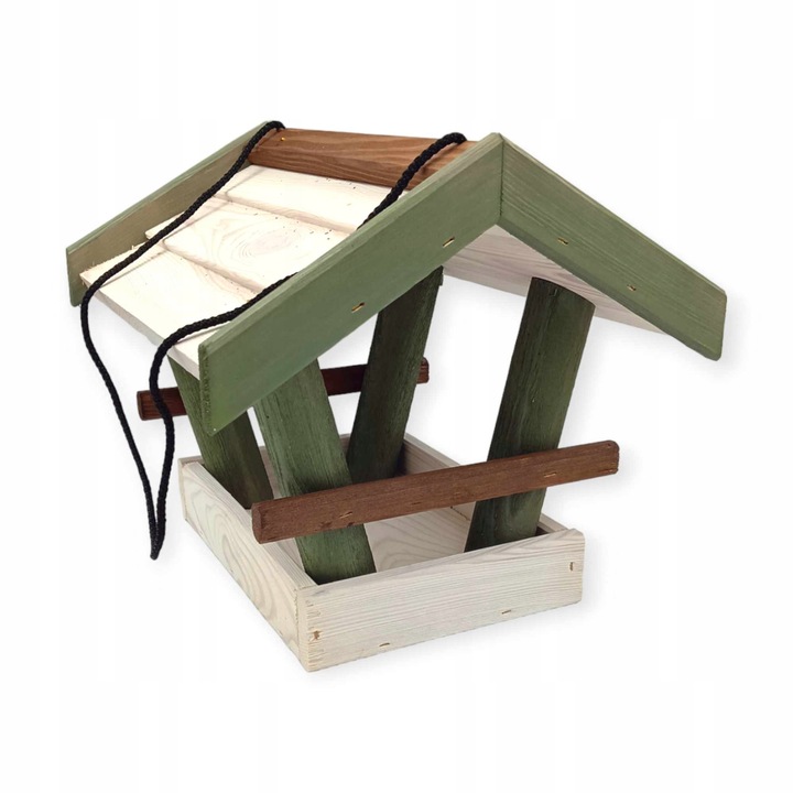 Duży KARMNIK dla ptaków drewniany