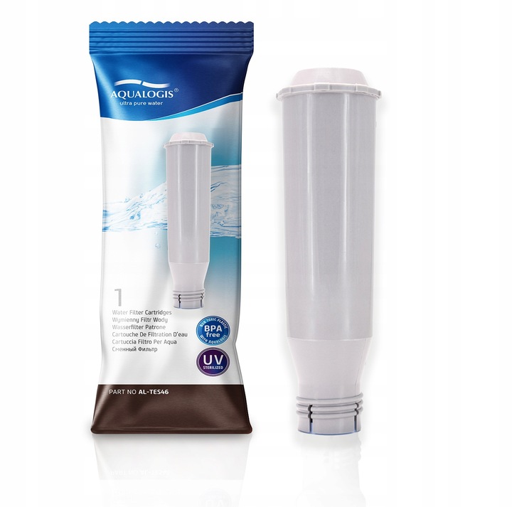 3x Filtr Wody AL-TES46 Do Ekspresu Krups + Odkamieniacz F054 + XS3000