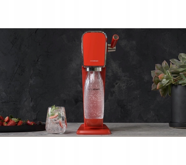 Saturator Sodastream ART Czerwony