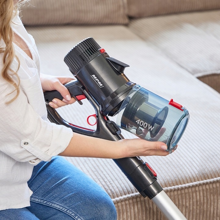 Odkurzacz pionowy bezprzewodowy mocny Flex MPM MOD-71 400 W