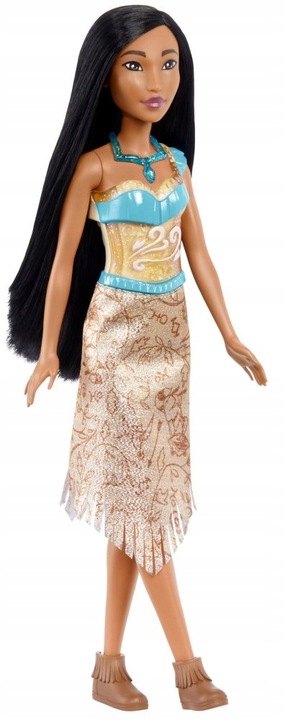 Lalka Disney Princess Księżniczka Pocahontas 28 cm w błyszczącej Sukience