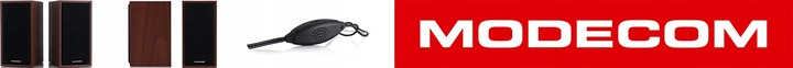 GŁOŚNIKI KOMPUTEROWE PC W SYSTEMIE 2.0 DWA GŁOŚNIKI MODECOM MC-SF05