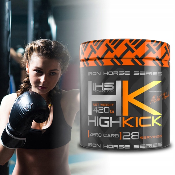 IRON HORSE HIGH KICK 420g DLA FIGHTEROW Pomarańcza
