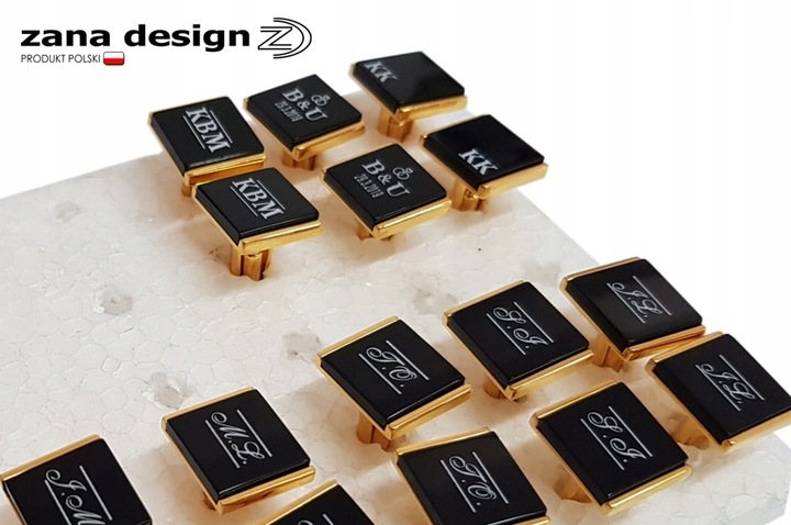 Prezent z grawerem dla niego Spinki do mankietów