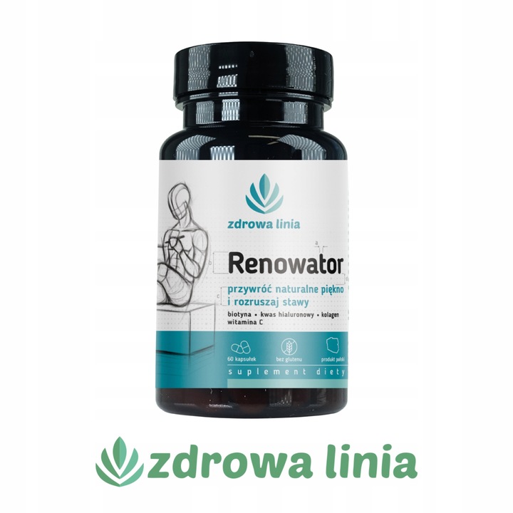 Renowator Kolagen Naticol kwas hialuronowy wit C na stawy skórę paznokcie