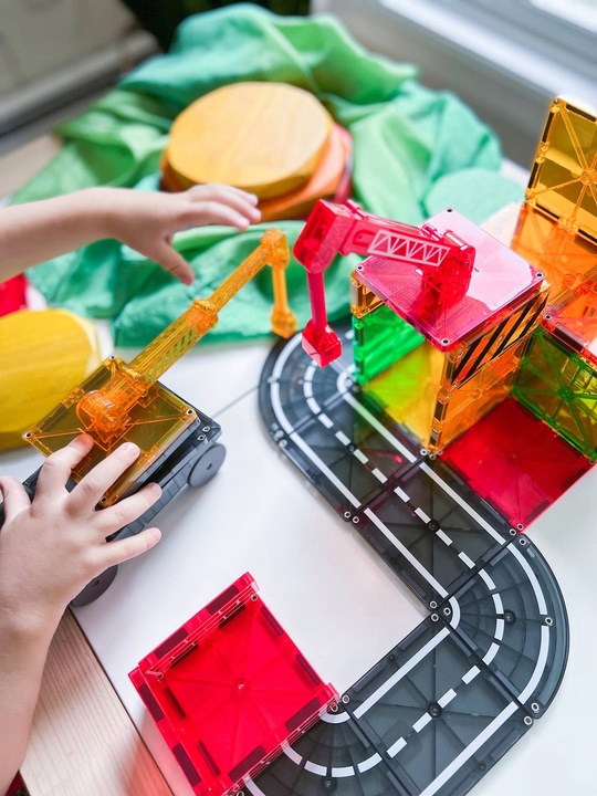 MAGNA TILES Klocki Magnetyczne Konstrukcyjne Builder 32 el.