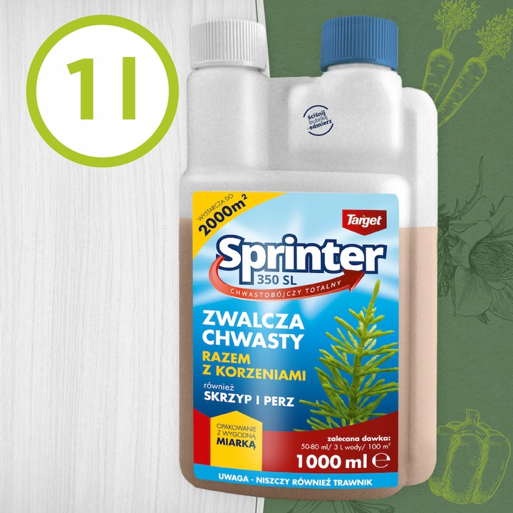 SPRINTER 350SL NA CHWASTY RAZEM Z KORZENIAMI SKRZYP PERZ 1L TARGET