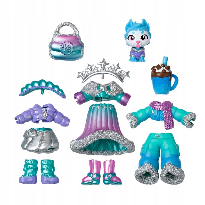 KOOKYLOOS GOLDEN GALA CHLOE'S DELUXE SET LALKA LALECZKA TOREBKA PREZENT