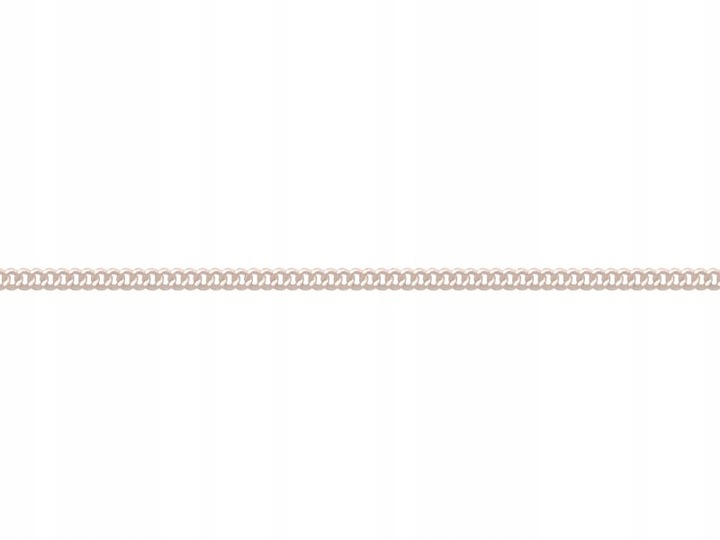 Złoty łańcuszek 585 z białego złota 50 cm 1,35g idealny na prezent 14k