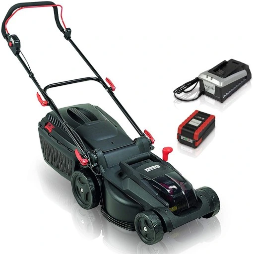 Kosiarka akumulatorowa GRIZZLY 36V z akumulatorem AKU Li-on 40l
