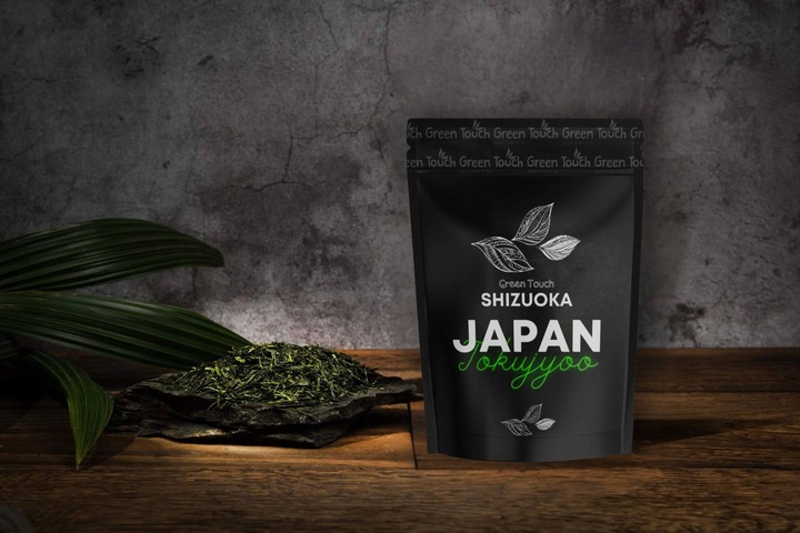 Herbata zielona japońska SENCHA TOKUJYOO SHIZUOKA 100 g O KREMOWYM FINISZU