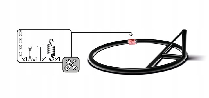 FOTEL WISZĄCY do ogrodu BOHO fotel ogrodowy
