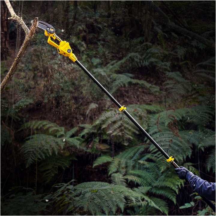 PIŁA ŁAŃCUCHOWA AKUMULATOROWA 6" DO GAŁĘZI DREWNA GAŁĘZIÓWKA 2x AKUMULATOR