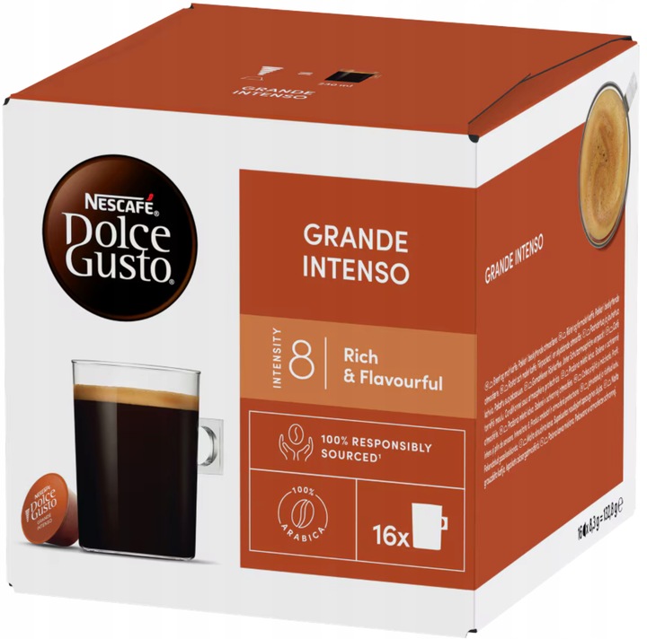 Kapsułki Dolce Gusto GRANDE INTENSO 16 kaw