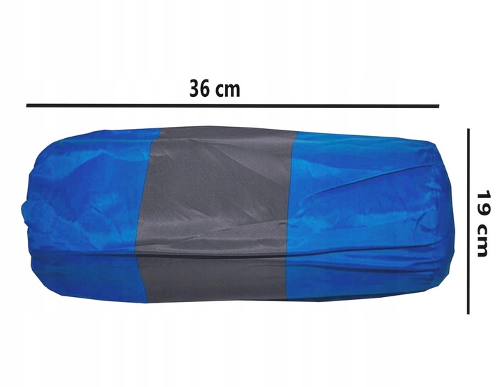 MATA SAMOPOMPUJĄCA Z PODUSZKĄ MATERAC karimata kempingowa POD NAMIOT BIWAK