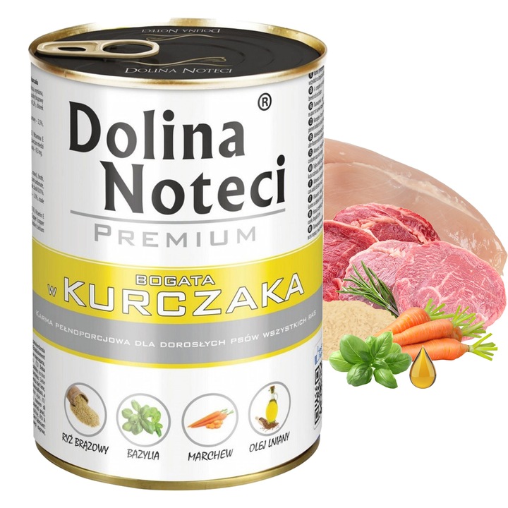 DOLINA NOTECI Premium Karma psa MIX Smaków 24 x 400g