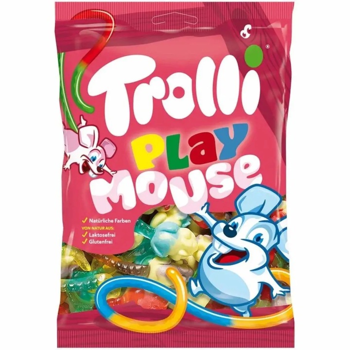 Żelki PLAY MOUSE MYSZY Trolli 1kg worek