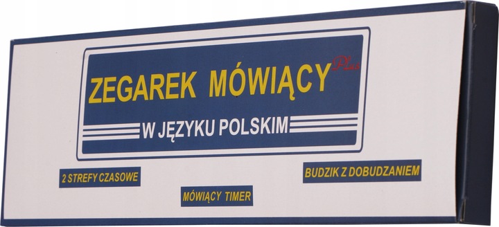 NOWY ZEGAREK MÓWIĄCY PO POLSKU Z BUDZIKIEM UT 8817 Głos Męski GŁOŚNY