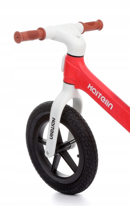 Rowerek biegowy Moderni-08 czerwony pompowane koła