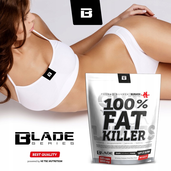 HI TEC FAT Killer 120 k SPALACZ TŁUSZCZU DIETA