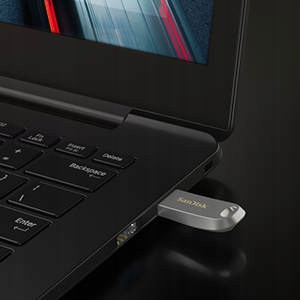 Metalowy PenDrive SanDisk Ultra LUXE 64GB 150 MB/s USB 3.1