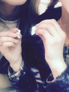 NASZYJNIK 2 NAJLEPSZYCH PRZYJACIÓŁEK BFF 24H