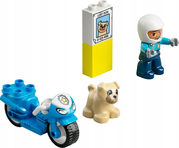 LEGO DUPLO 10967 Motocykl policyjny