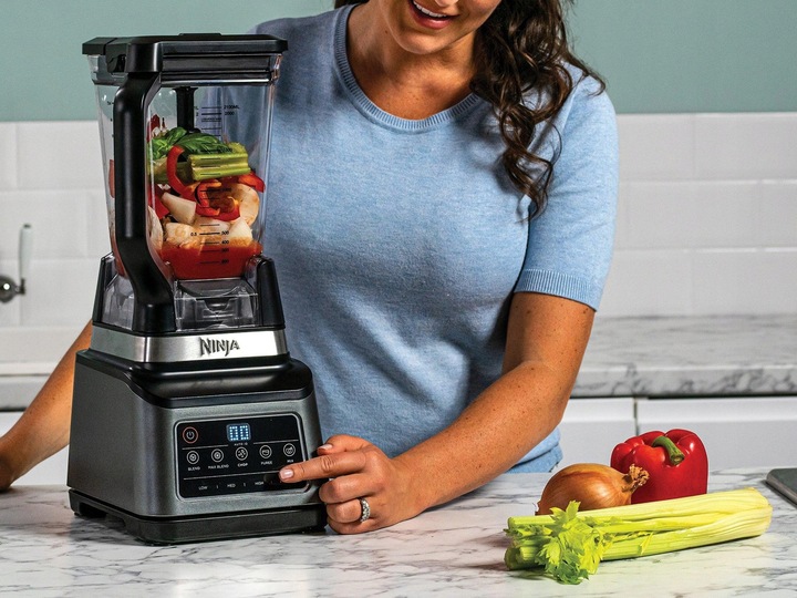 NINJA BLADE - ROBOT KUCHENNY 3w1 1200W AUTO-IQ + BLENDER 2,1L + KUBEK 700ml