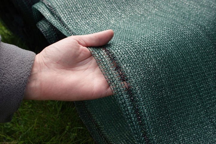 Siatka Cieniująca 1x30m 90% UV Osłonowa Maskująca Ogrodzenie Osłona Na Płot