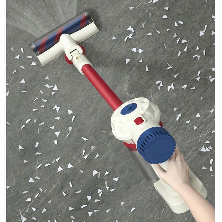 ODKURZACZ DLA DZIECI INTERAKTYWNY PIONOWY FUNKCJA SSANIA DŹWIĘK DUŻY MATADI