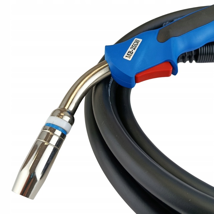 Uchwyt spawalniczy MIG MAG MB 25 5m przewód kabel migomat