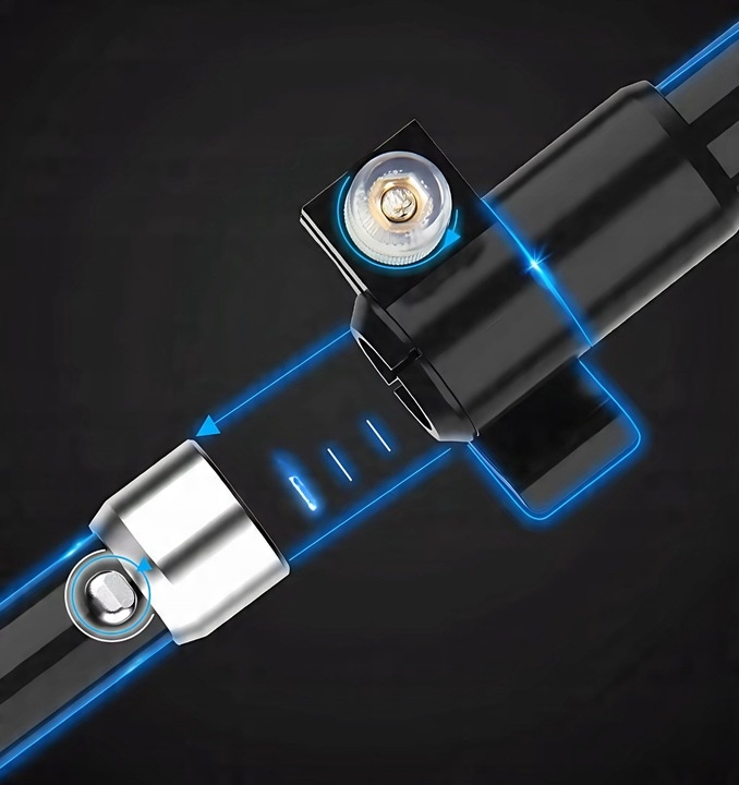 KIJE TREKKINGOWE SKŁADANE REGULOWANE KIJKI W GÓRY TURYSTYCZNE NORDIC WALKIN